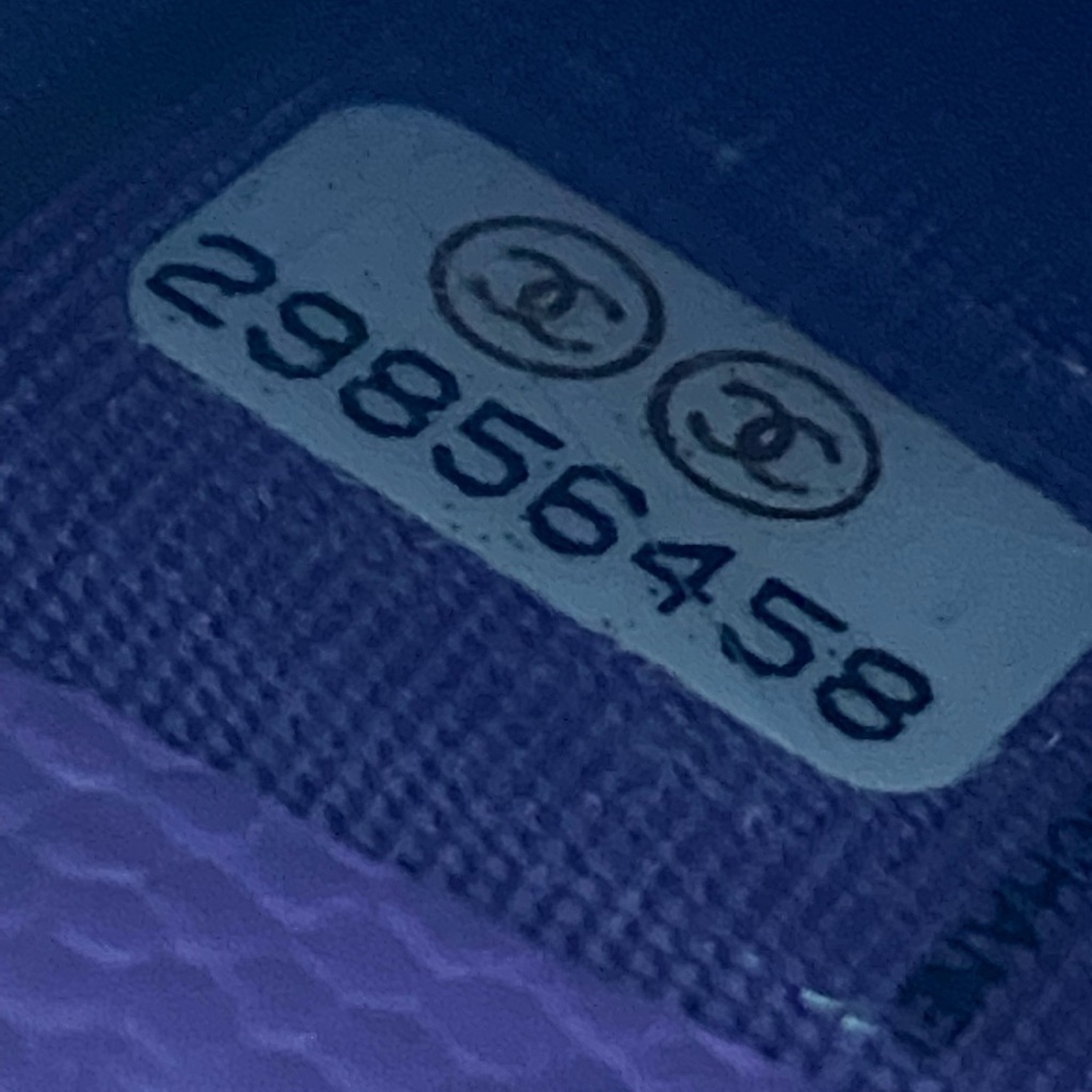 Chanel 20s Purple Flat Card Holder - Picture 9 of 14